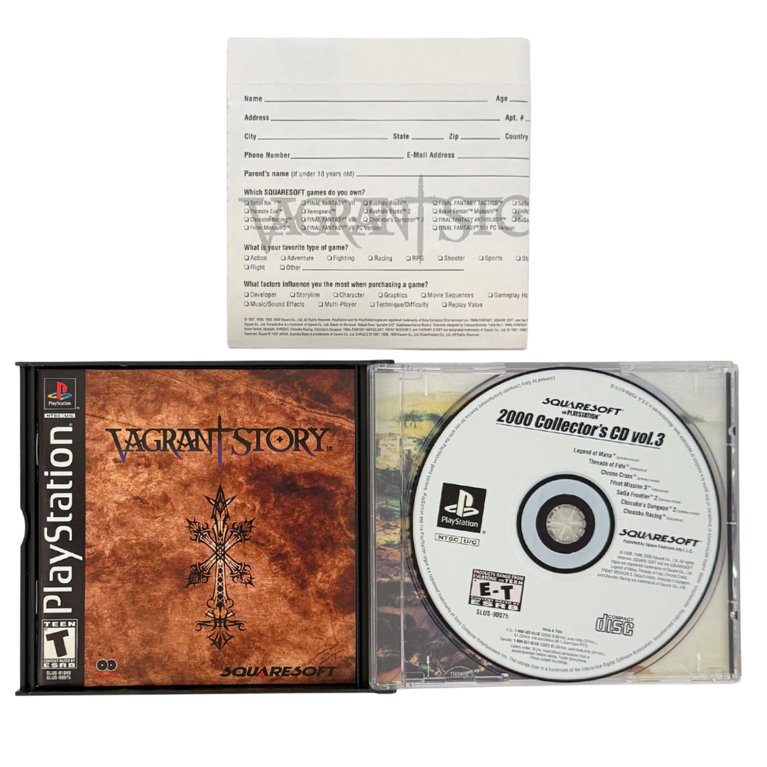 Vagrant Story – PS1 – CIB – NTSC (US/Canada)