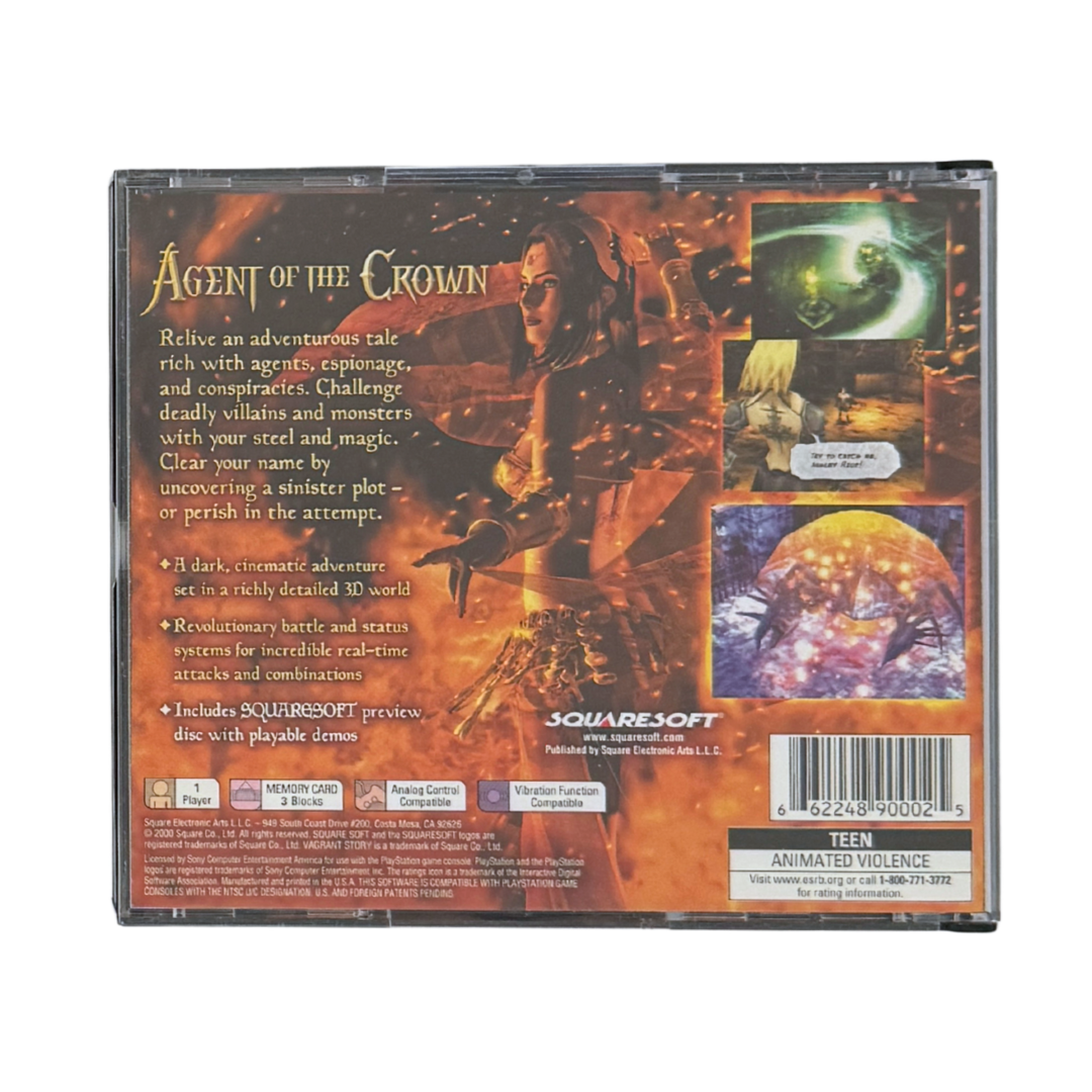 Vagrant Story – PS1 – CIB – NTSC (US/Canada)