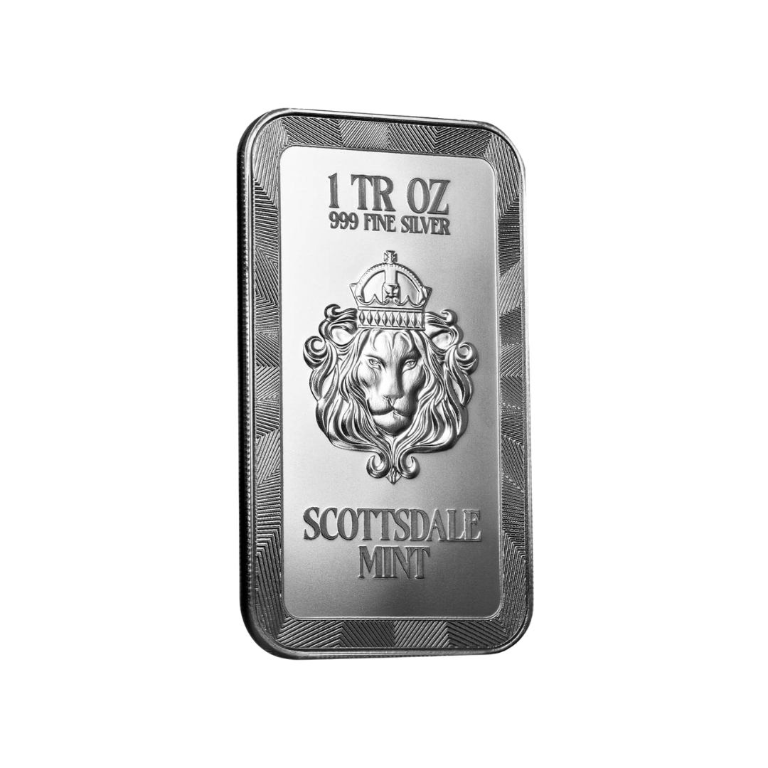 2026 Dragon Lièyàn Blazing Fire – 1 oz .999 Fine Silver Colorized Bar – Scottsdale Mint – Brand New