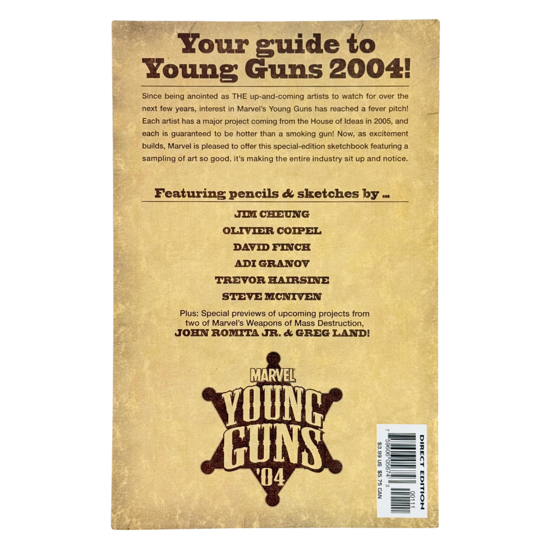Young Guns Sketchbook 2004 – VF – 2005 (Marvel)