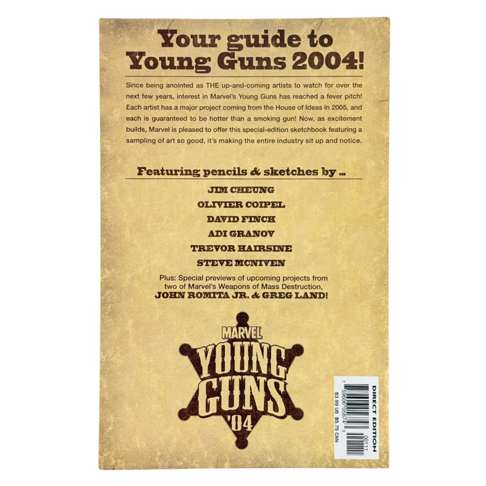 Young Guns Sketchbook 2004 – VF – 2005 (Marvel)