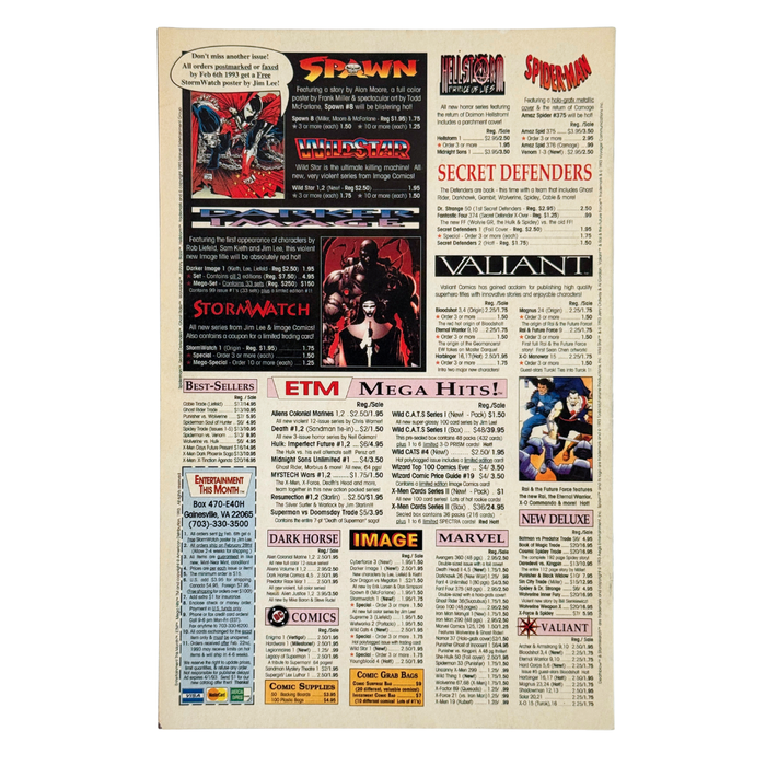 Pitt #1 – NM – Newsstand Edition – 1993 (Image/Full Bleed)