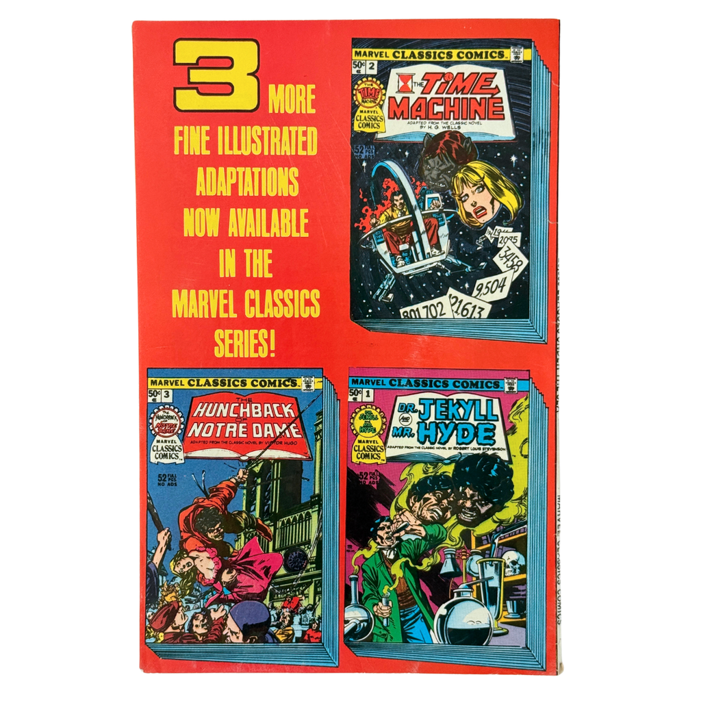 Marvel Classics Comics #4 – VG – 1976 (Marvel)