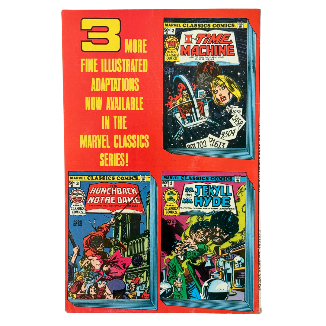 Marvel Classics Comics #4 – VG – 1976 (Marvel)