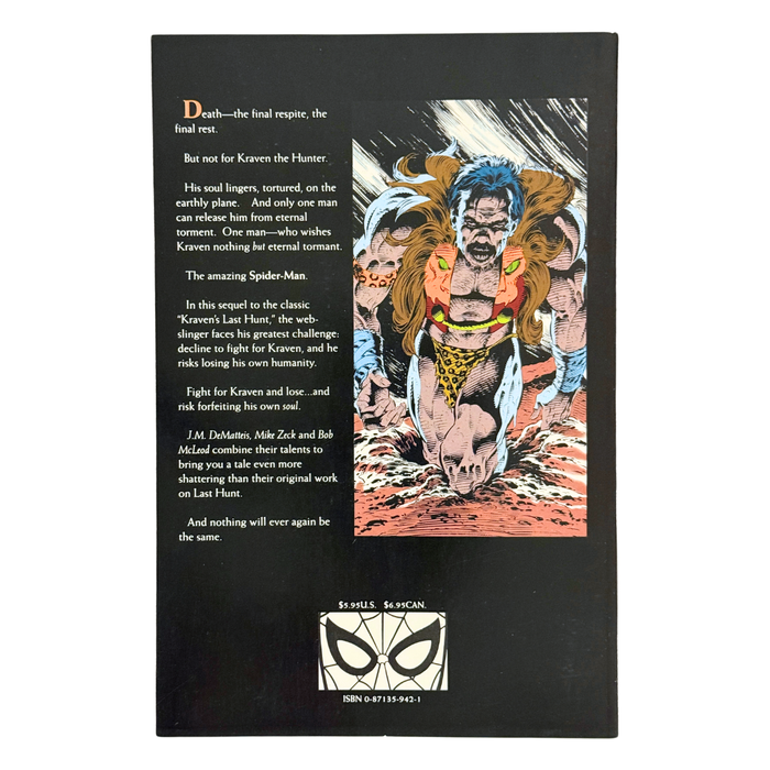 Amazing Spider-Man: Soul of the Hunter #1 – NM – 1992 (Marvel)