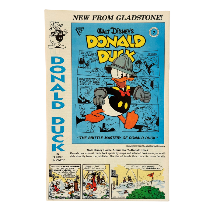 Walt Disney's Mickey and Donald #3 – VF – 1988 (Gladstone)