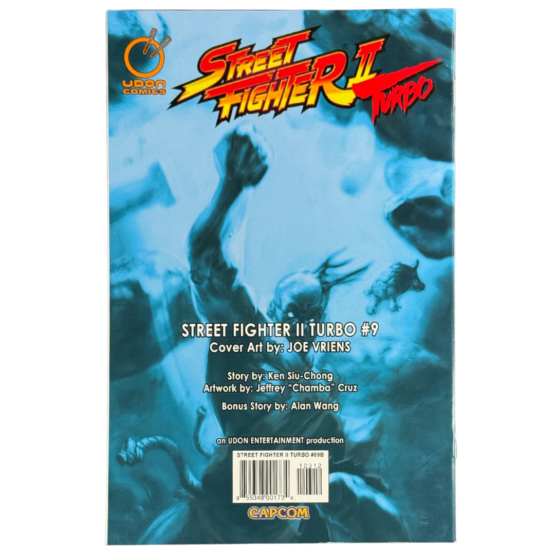Street Fighter II Turbo #9 – Joe Vriens Variant – VF/NM – 2009 (Udon)