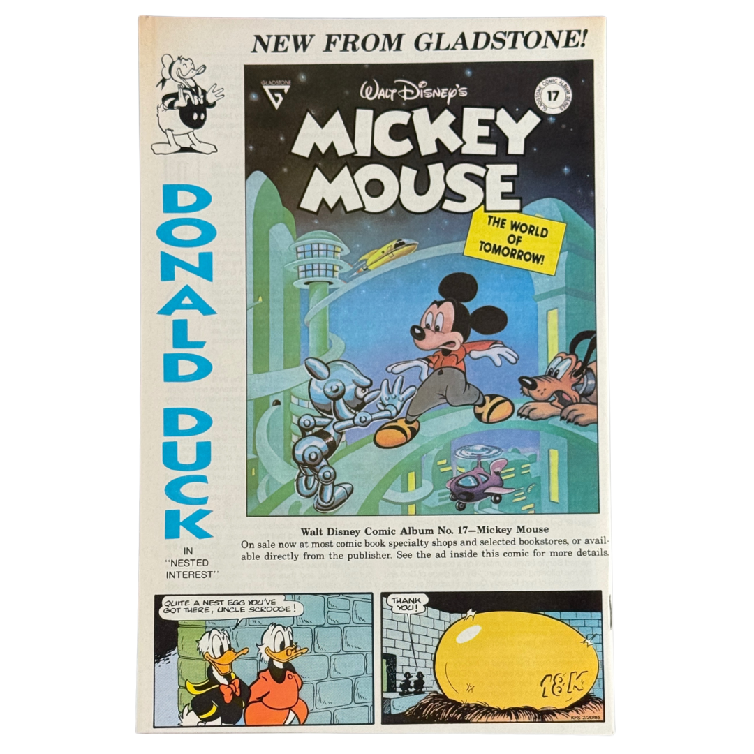 Donald Duck Adventures #14 – NM – 1989 (Gladstone)