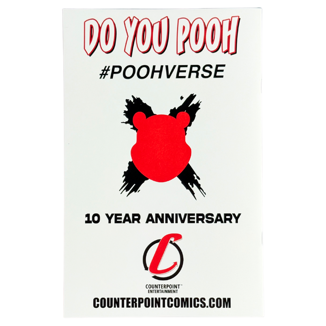 Do You Pooh? – Signed & Sketched by Marat Mychaels – Bruce Lee Homage Variant (Ltd 25, #22/25) – NM w/COA – Counterpoint Entertainment