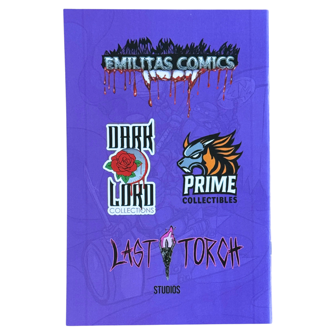 TMNT: Saturday Morning Adventures Continued #22 – Signed by Smunchy – Sean Fallon Emilitas Comics Exclusive – NM w/COA – 2025 (IDW Comics)