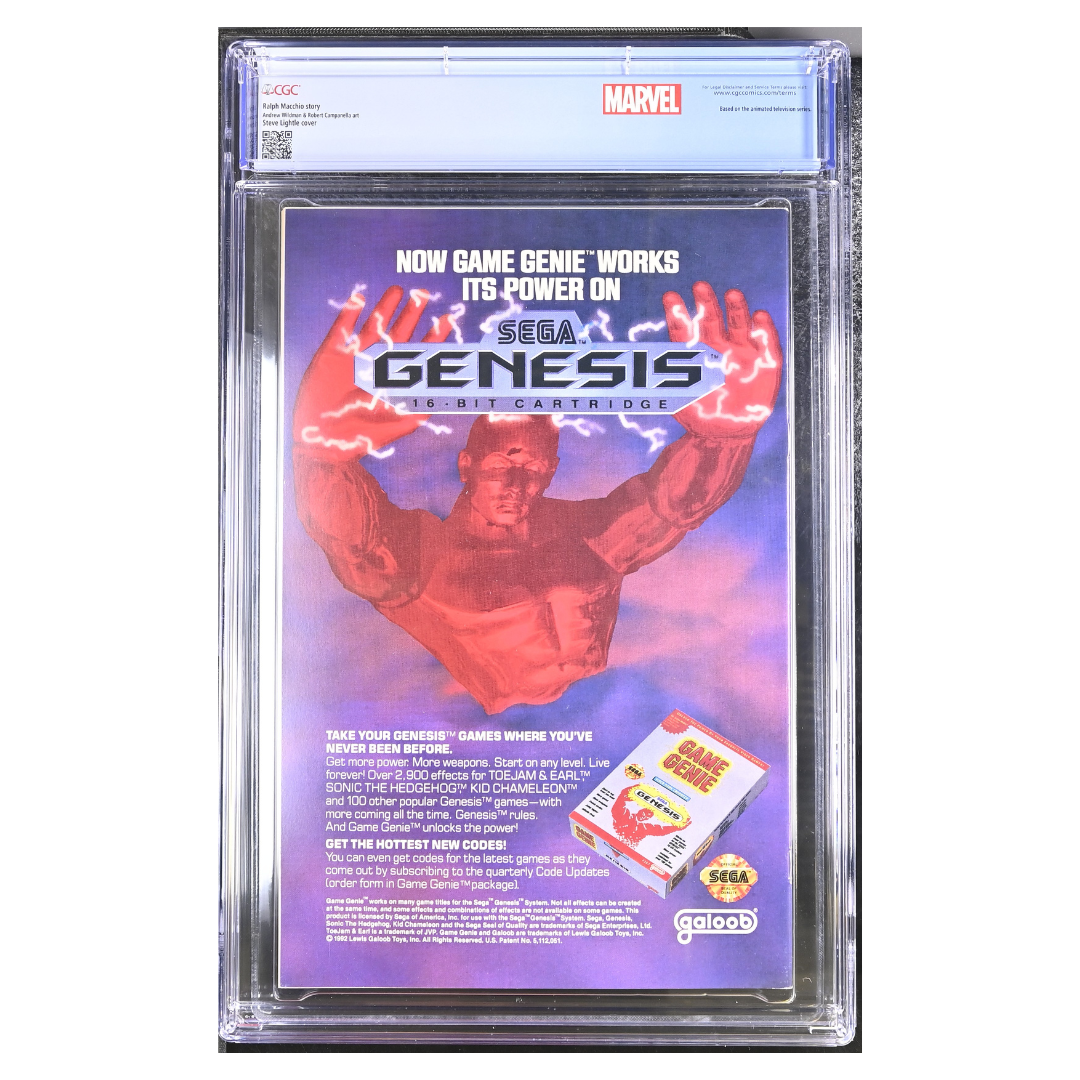 X-Men Adventures #1 – Based on Animated Series – CGC 9.6 White Pages – 1992 (Marvel Comics)