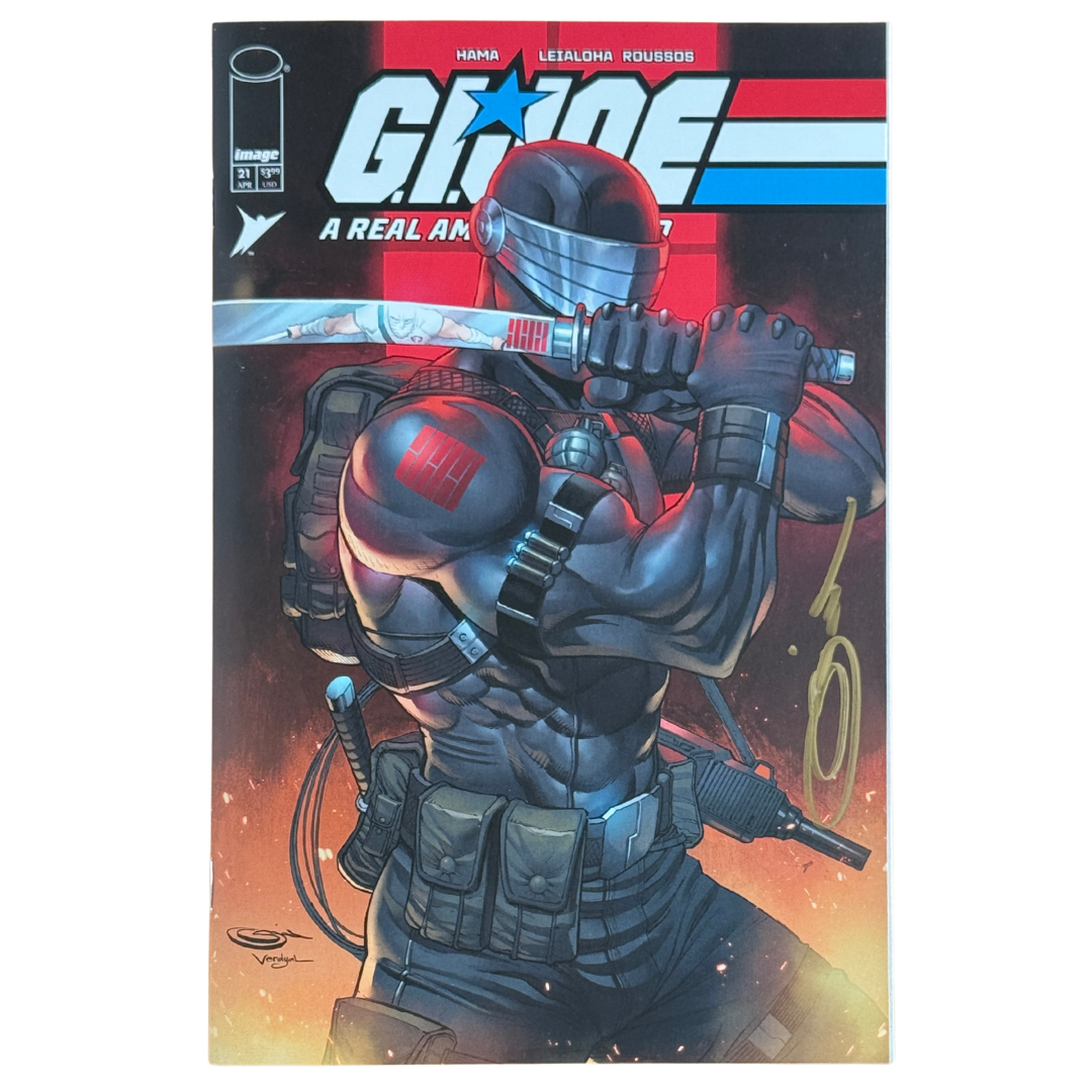 G.I. Joe: A Real American Hero #21 – Silent Missions Edition – Signed Sajad Shah – C2E2 Exclusive Ltd 750 – Brand New NM – 2025 (Image Comics)