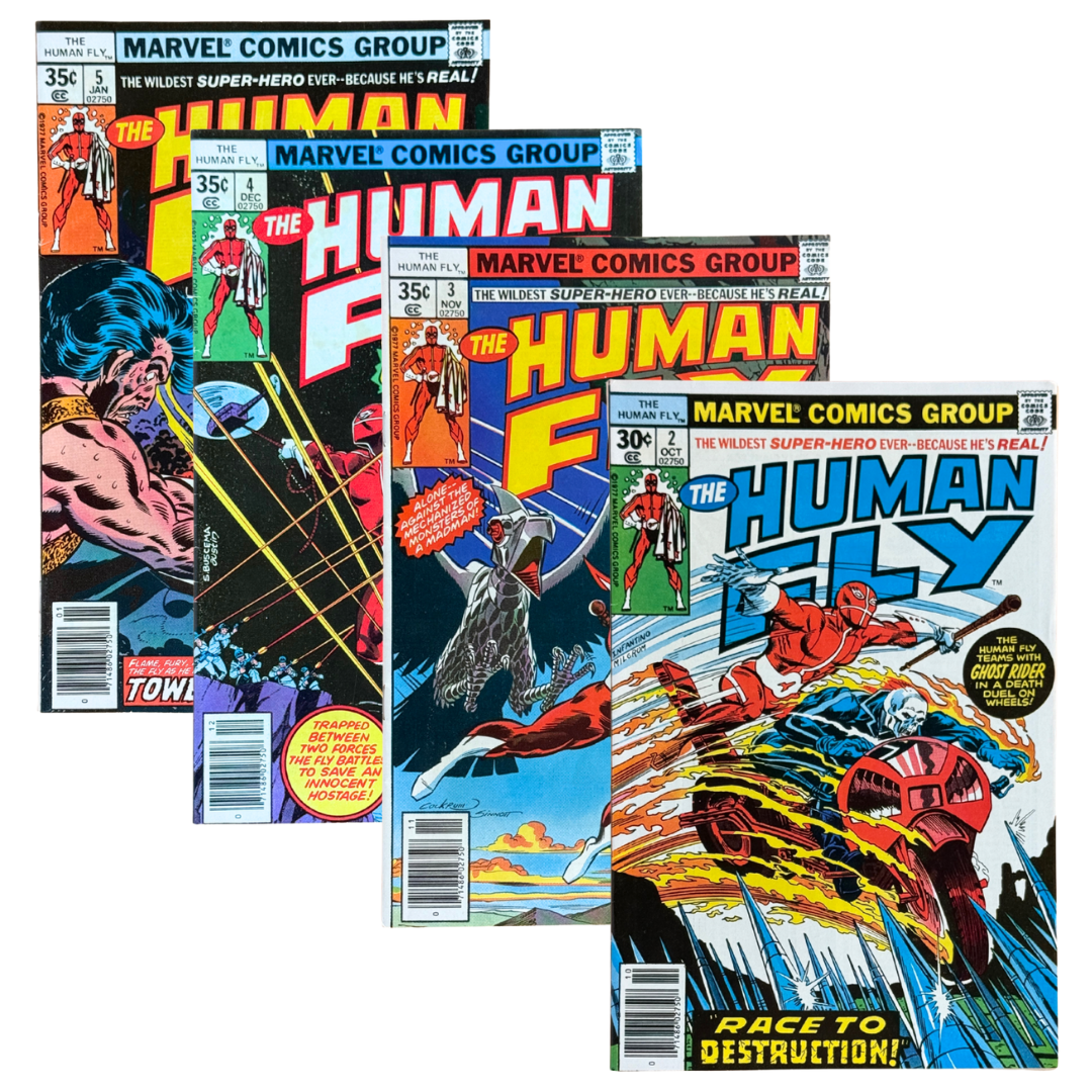 ChronoSet: The Human Fly – Bronze Age Stunts & Spectacle (Marvel, 1977–1978) – FN/VF