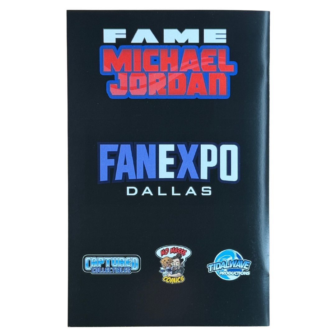Fame: Michael Jordan #1 – Omar Rodriguez Jr. 2025 Fan Expo Dallas Embossed Spot Foil Variant (Limited 150) – NM