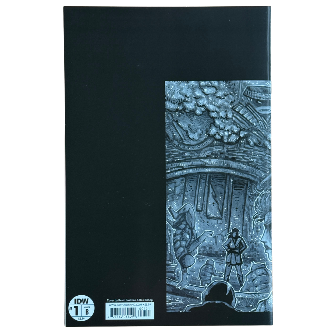 Teenage Mutant Ninja Turtles: The Last Ronin – The Lost Years #1 – Ben Bishop Director’s Cut Metal (NM, Signed & Sketched) – Limited 300 (2023, IDW)