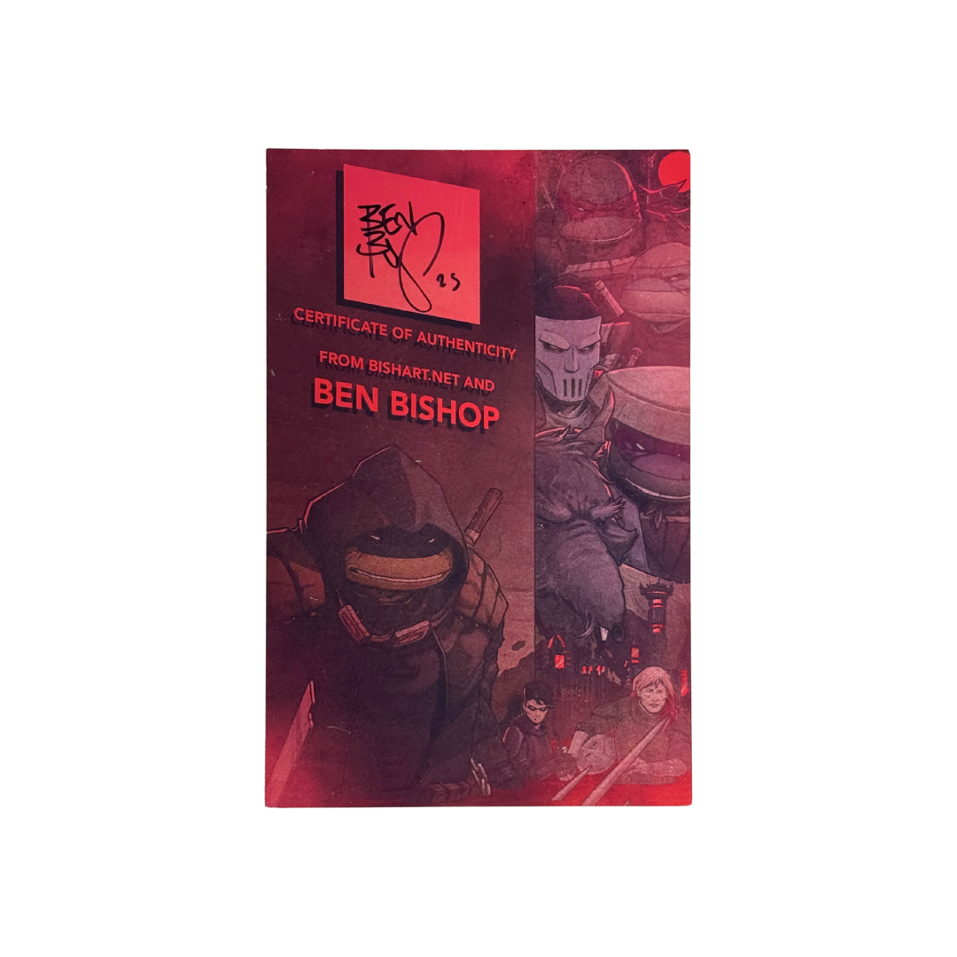Teenage Mutant Ninja Turtles: The Last Ronin – The Lost Years #1 – Ben Bishop Director’s Cut Metal (NM, Signed & Sketched) – Limited 300 (2023, IDW)