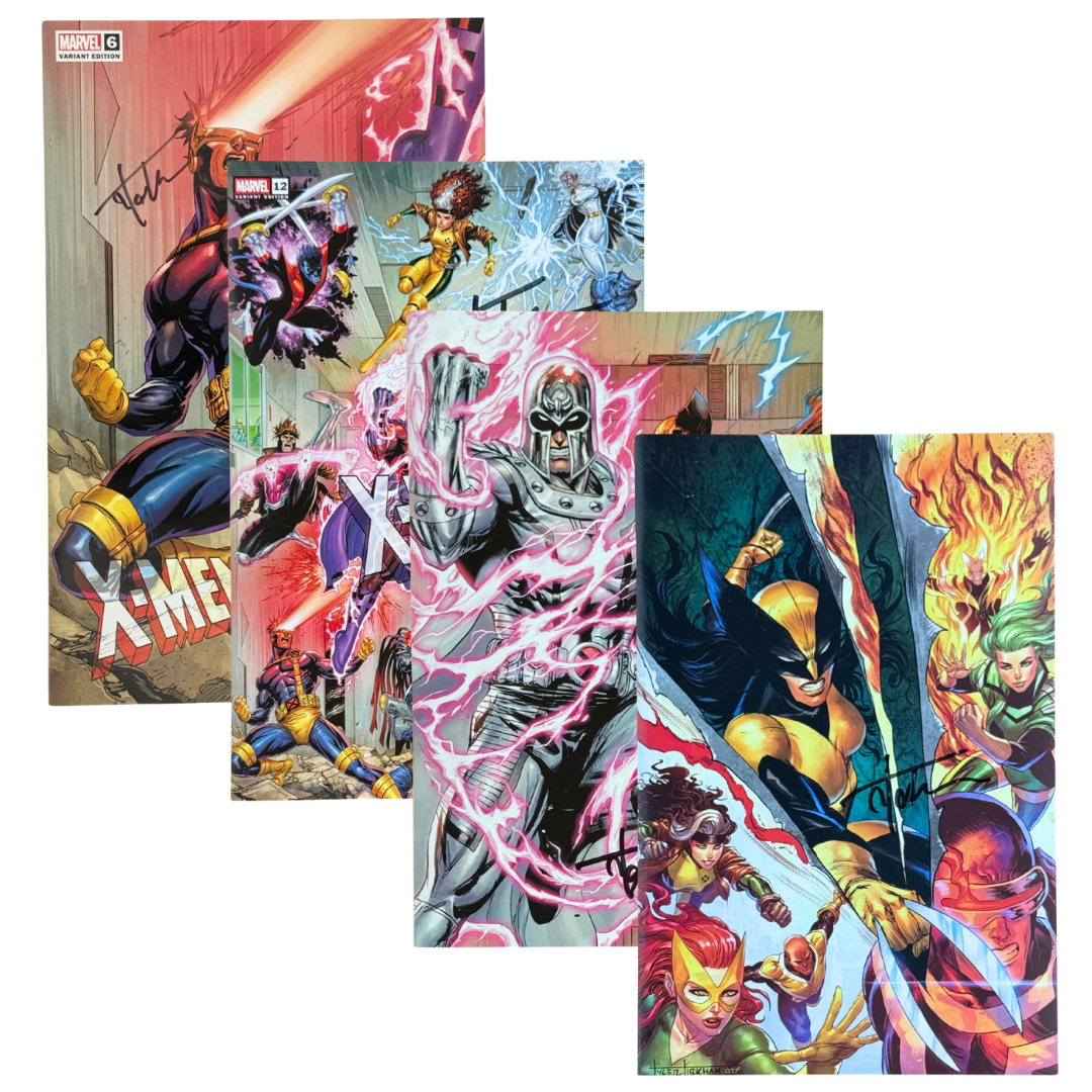 ChronoSet: Tyler Kirkham X-Men & Wolverine Signature Collection – 4 Book Bundle (Marvel Exclusives)