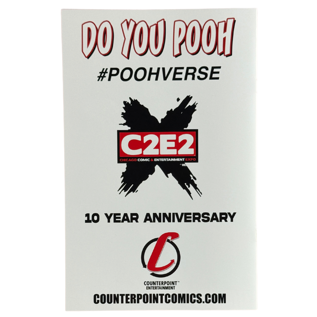Do You Pooh? Air Pooh – Michael Jordan Artist Proof Edition AP8 – C2E2 Exclusive – Signed w/ COA – NM – 2024 (Counterpoint / Marat Mychaels)