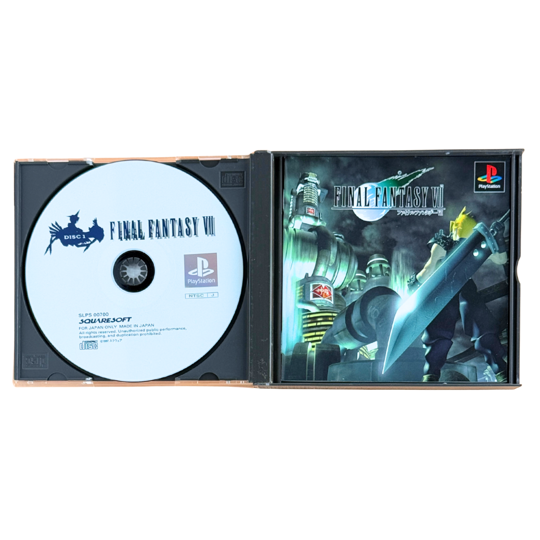 Final Fantasy VII – Japanese Import – CIB – PlayStation 1 (Squaresoft, 1997)
