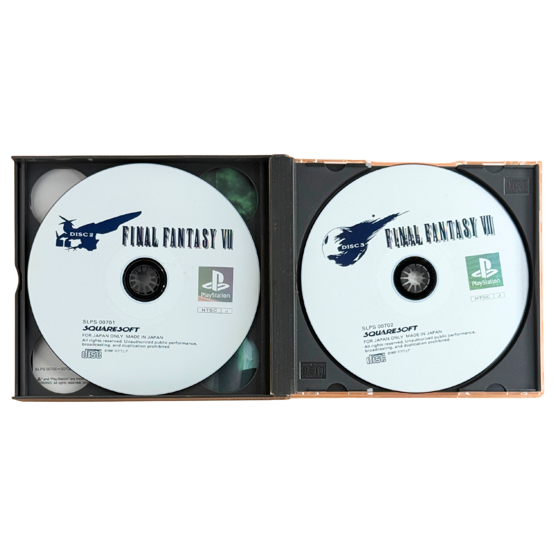 Final Fantasy VII – Japanese Import – CIB – PlayStation 1 (Squaresoft, 1997)
