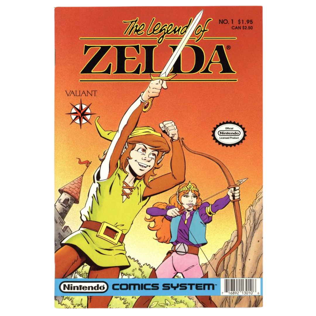 The Legend of Zelda #1 – 1st Comic Appearance of Zelda – VF+ 8.5/9.0 – 1990 (Acclaim / Valiant)