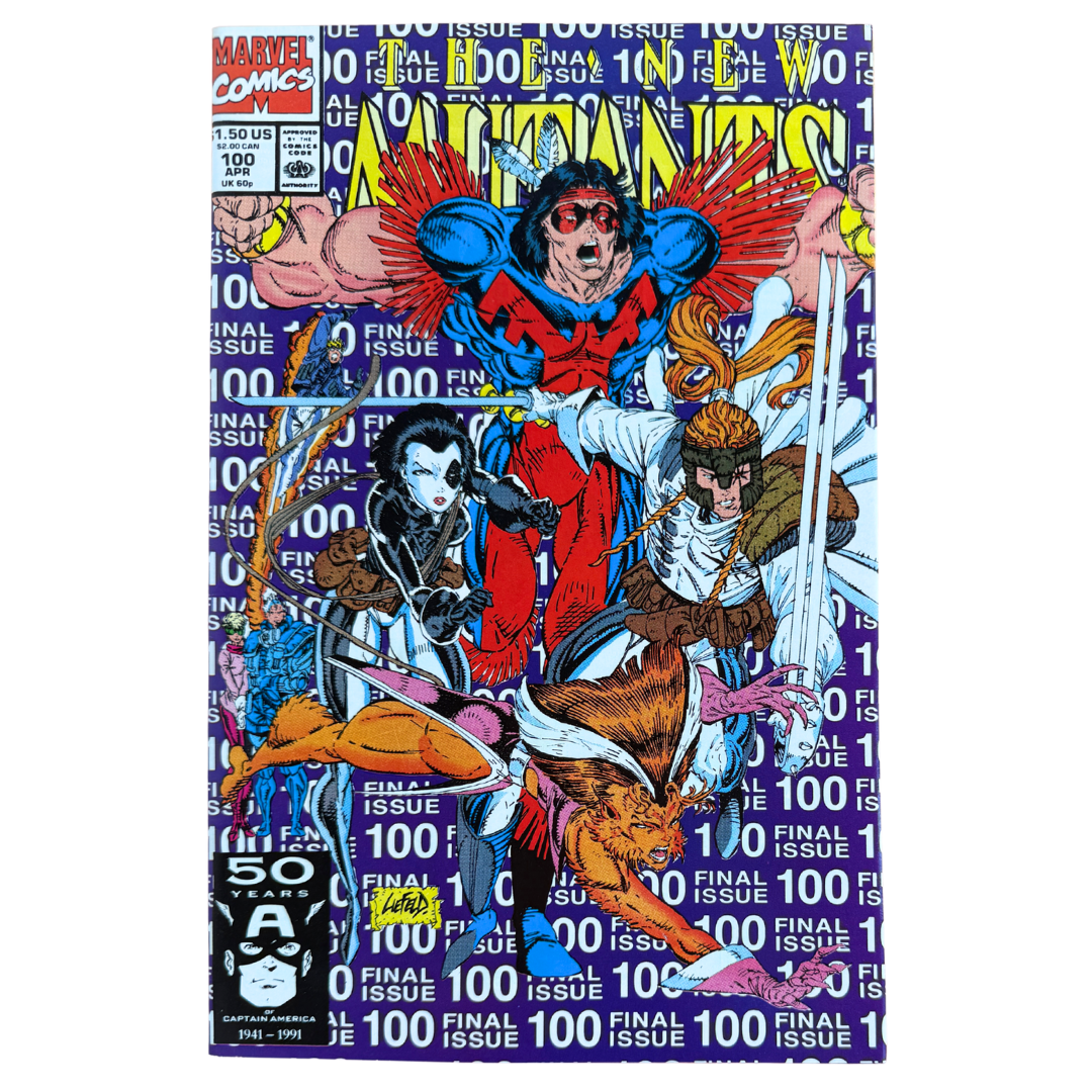 New Mutants #100 – 1st Appearance of X-Force / Last Issue Key – NM – 1991 (Marvel)