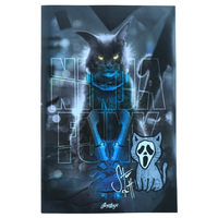 Ninja Funk #3 – BossLogic 1:100 Variant – Signed & “Scream Cat” Sketched by Steve Schuitt – NM (2023, Whatnot Publishing)