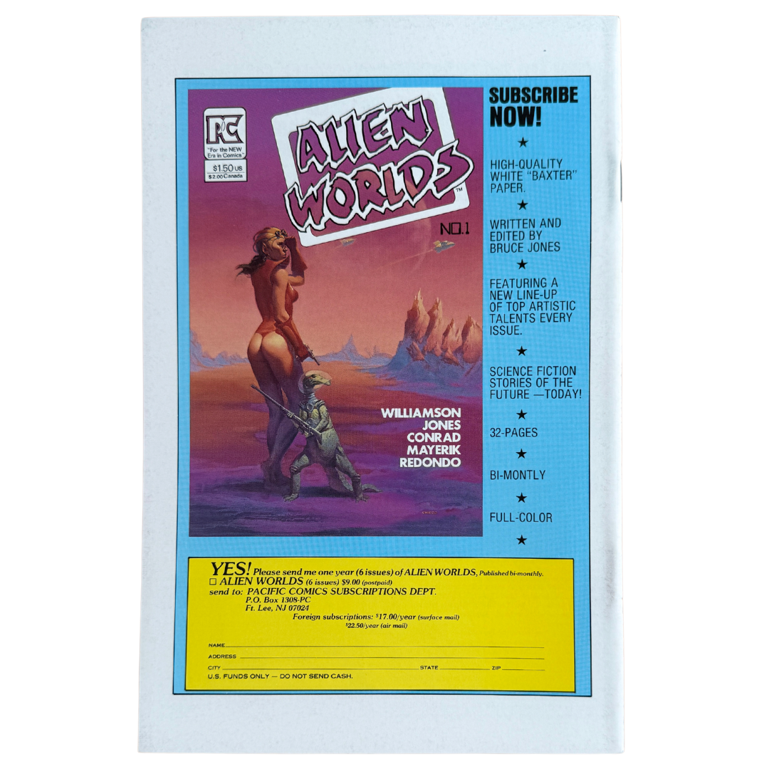 Twisted Tales #1 – Richard Corben Cover – NM- (1982, Pacific Comics)