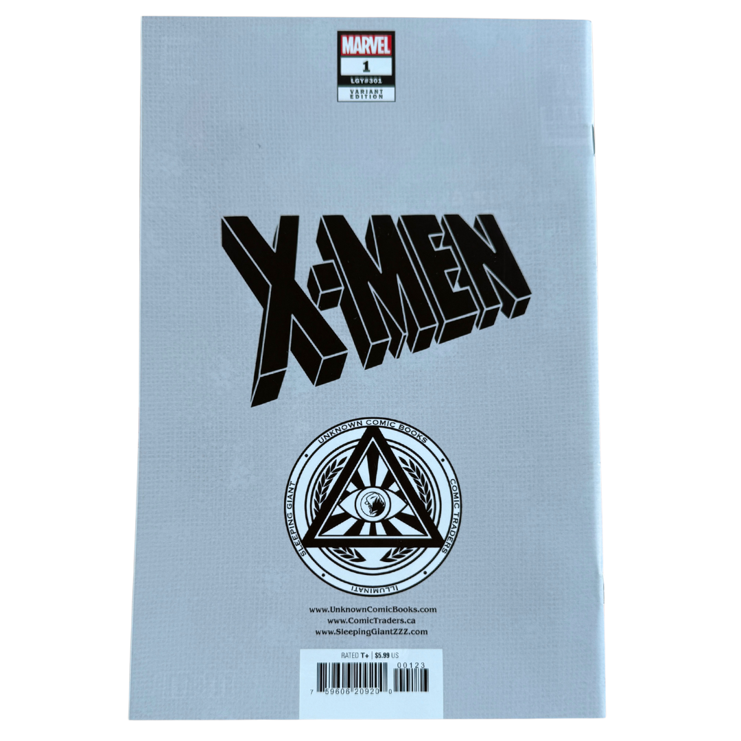 X-Men #1 – Signed by Nathan Szerdy / Comics Illuminati Exclusive – NM – 2024 (Marvel Comics)