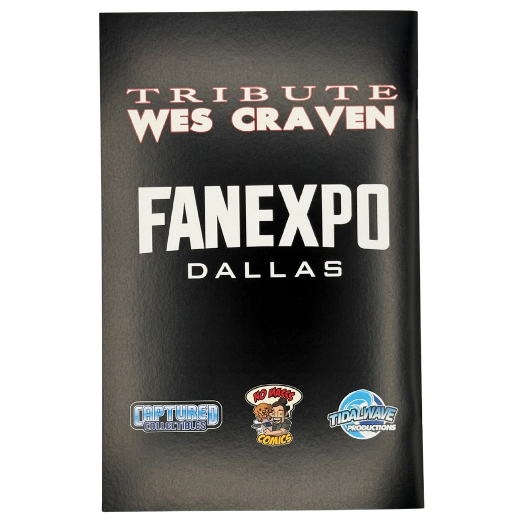 Tribute: Wes Craven #1 – Signed Dallas Fan Expo Set – 8-Bit & Ripping Claws Foil Variants – Limited to 200 – NM w/ COAs (TidalWave, 2025)
