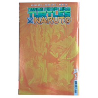 Teenage Mutant Ninja Turtles x Naruto #3 – Signed Pat Gleason Virgin Foil – 2025 C2E2 Exclusive – NM – Limited 500 (IDW)