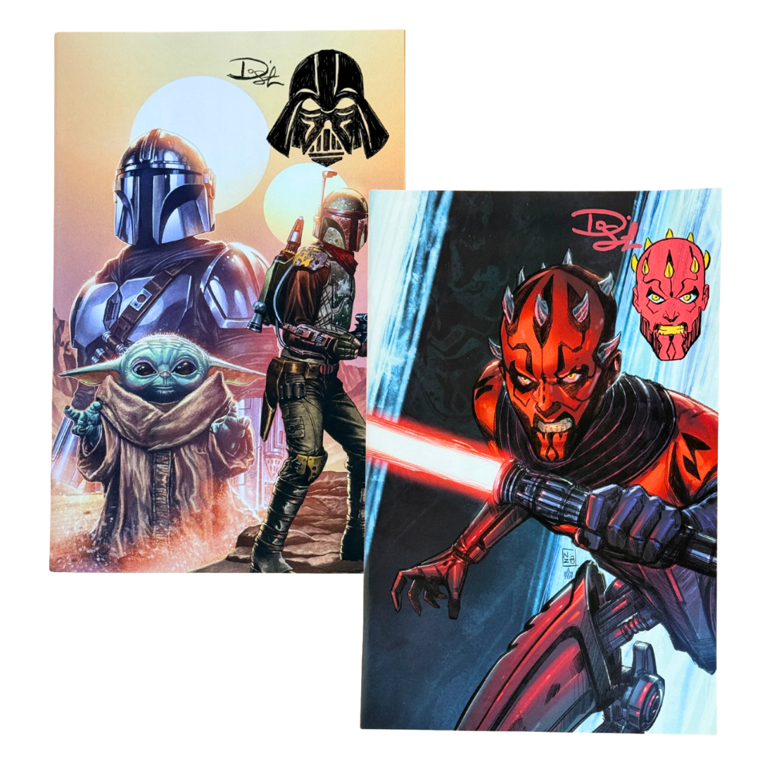 ChronoSet: Star Wars Remarque Duo – Darth Vader & Darth Maul Sketch Set (2023 Marvel Exclusives)