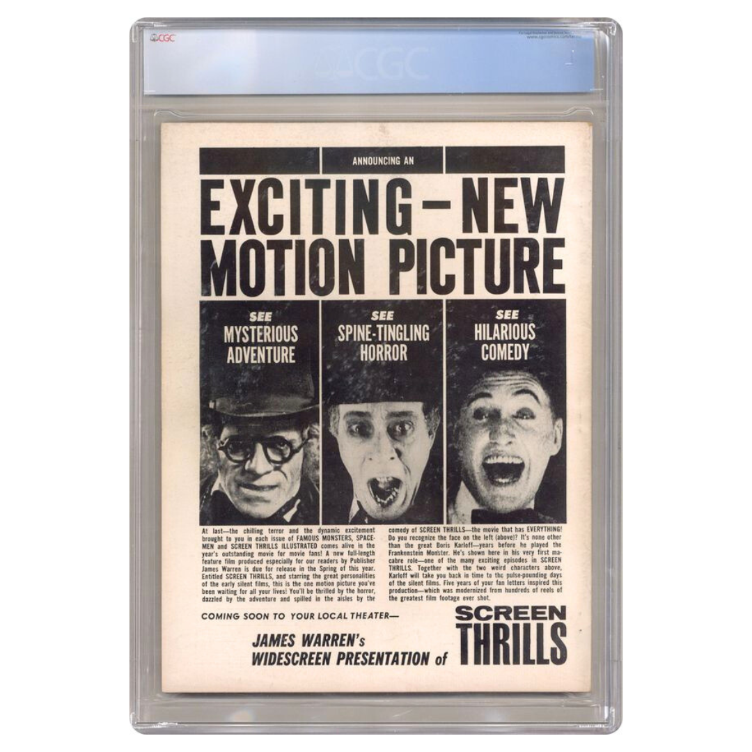 Famous Monsters of Filmland #22 – 5th Anniversary Special Edition / Bela Lugosi Cover – CGC 7.5 – 1963 (Warren Publishing)