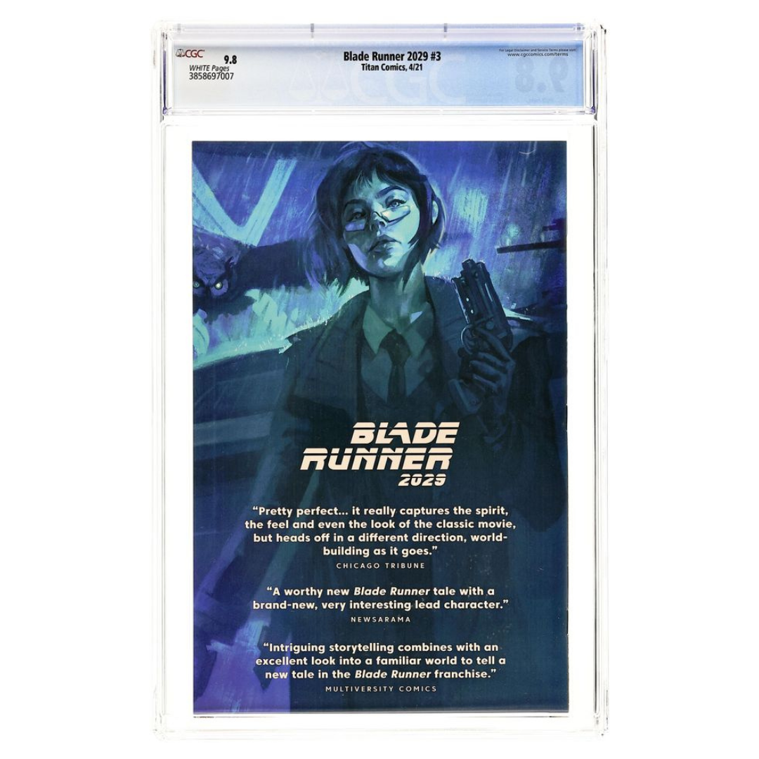 Blade Runner 2029 #3 – Peach Momoko Cover – CGC 9.8 – 2021 (Titan Comics)