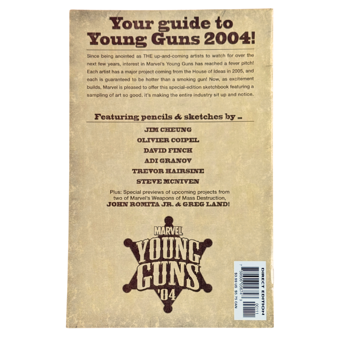 Young Guns Sketchbook (2005) – NM – Marvel Comics