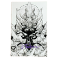 Teenage Mutant Ninja Turtles #106 – Kevin Eastman Signed / Freddie Williams B&W Shredder & Splinter Sketch Variant – NM – 2020 (IDW Publishing)