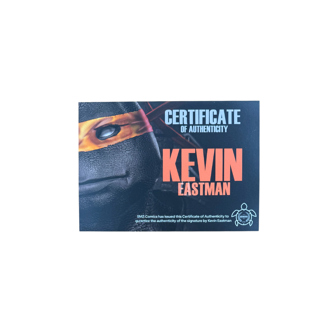 Teenage Mutant Ninja Turtles #106 – Kevin Eastman Signed / Freddie Williams B&W Shredder & Splinter Sketch Variant – NM – 2020 (IDW Publishing)