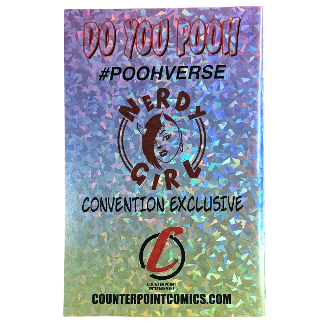 Do You Pooh – Johnny Desjardins Signed / Joker Homage Artist Proof (AP 15/15) – Crystal Flake Foil – NM – Counterpoint Comics