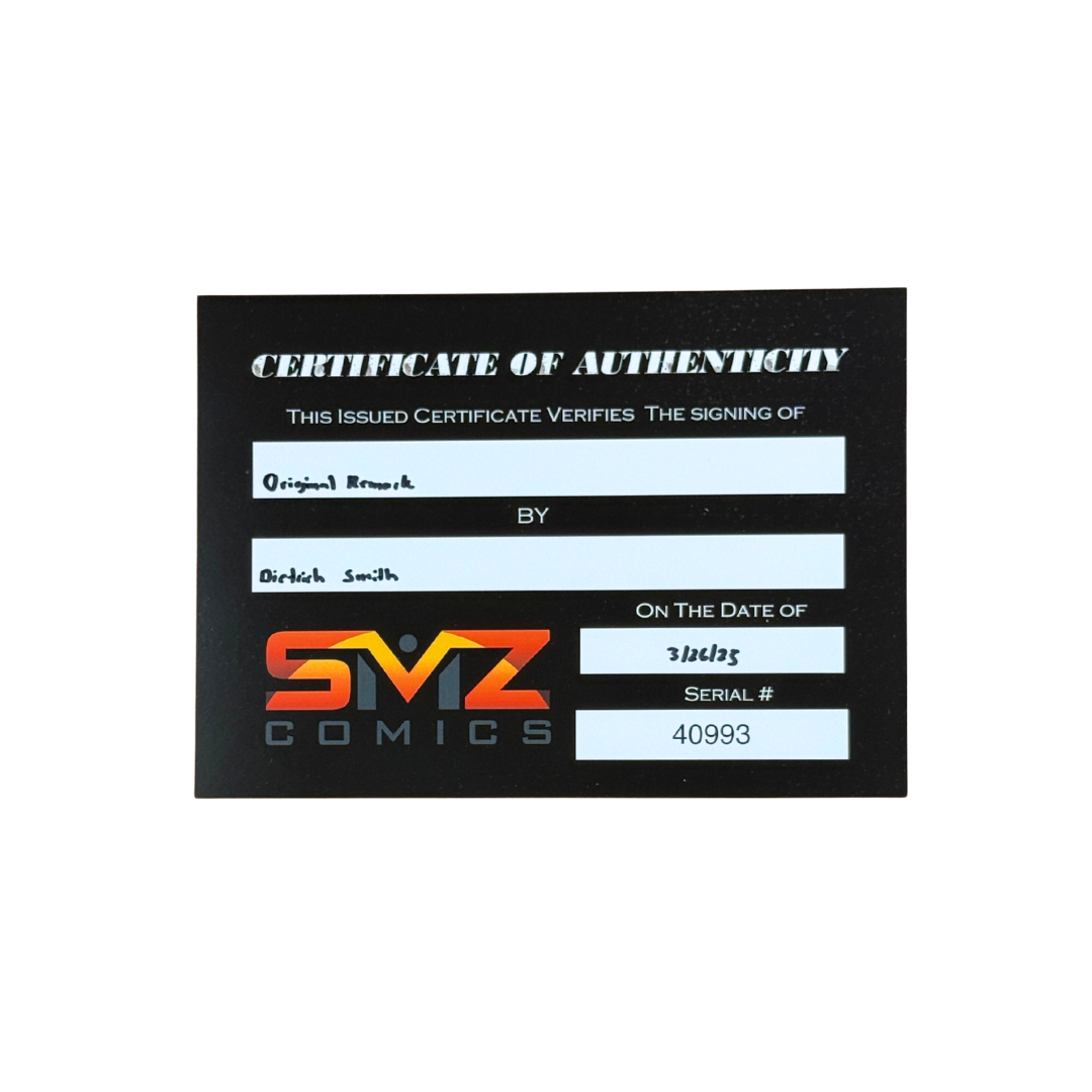 Wolverine #25 – Scott Williams Virgin Variant / Dietrich Smith Remarque & Signed w/ COA – NM – 2022 (Marvel Comics)