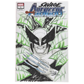 Savage Avengers #1 – Blank Variant – Wolverine Sketch by Dietrich Smith – NM – 2019 (Marvel Comics)