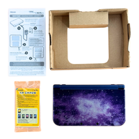 Nintendo 3DS XL – Galaxy Style Edition (No Stylus) / Original Box & Inserts – VG+/VG+ – 2015 (Nintendo)