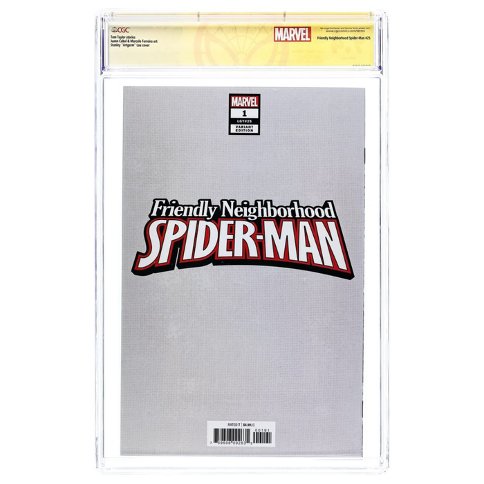 Friendly Neighborhood Spider-Man #1 – Artgerm Virgin Variant (1:100) – CGC 9.4 SS – 2019 (Marvel)