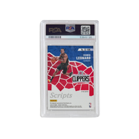 2019 Panini Mosaic Scripts – Kawhi Leonard (Scripts-Orange Auto) – PSA 10 – 2019 (Panini)