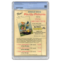 Walt Disney’s Comics and Stories #52 – CBCS 4.0 – Golden Age – Carl Barks & Floyd Gottfredson – Dell (1945)