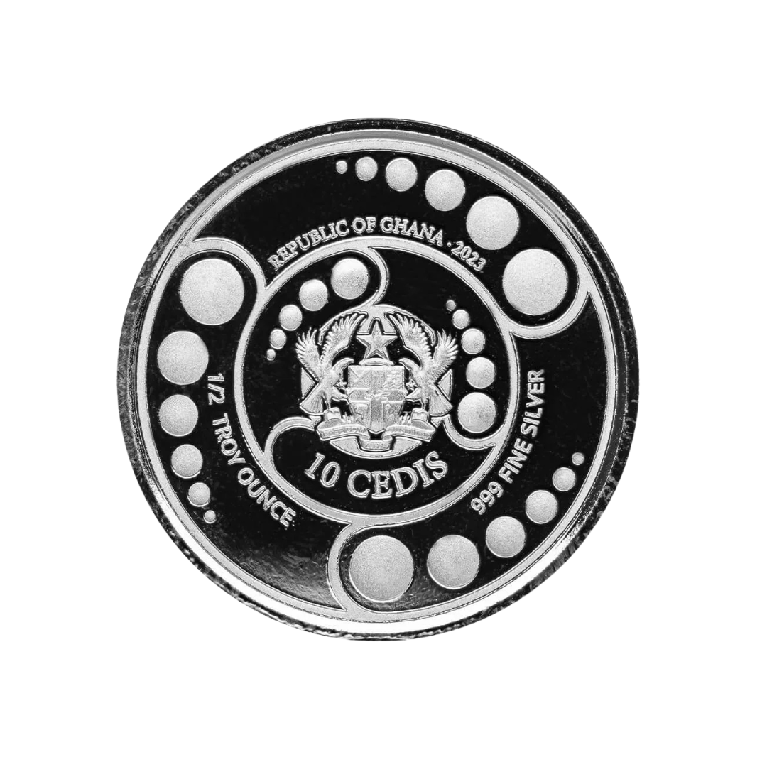 2023 Ghana Alien – 4-Coin Set / 3rd Edition of the Alien Series – 1/2 oz .999 Silver – BU – Ghana (2023)