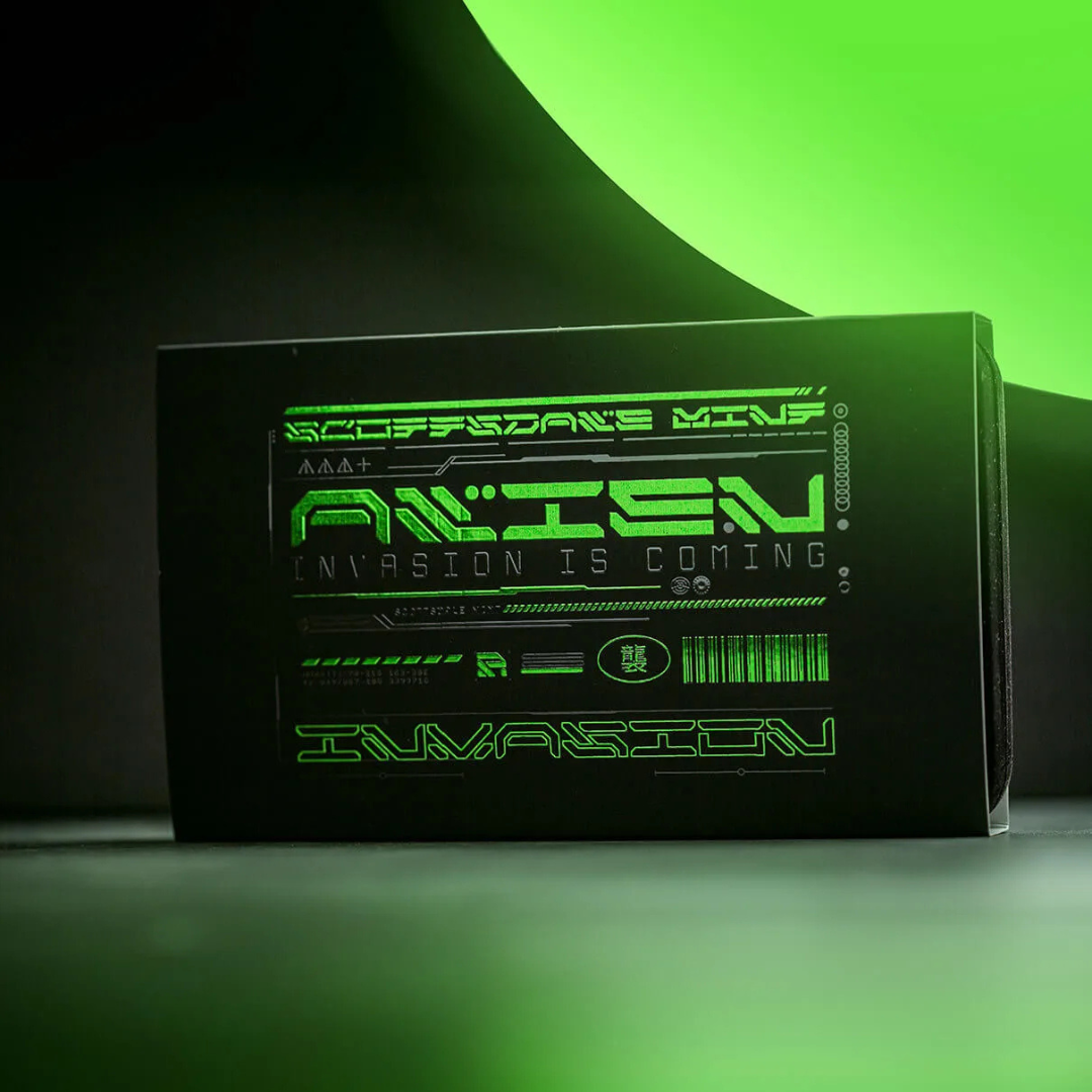 2023 Ghana Alien – 4-Coin Set / 3rd Edition of the Alien Series – 1/2 oz .999 Silver – BU – Ghana (2023)