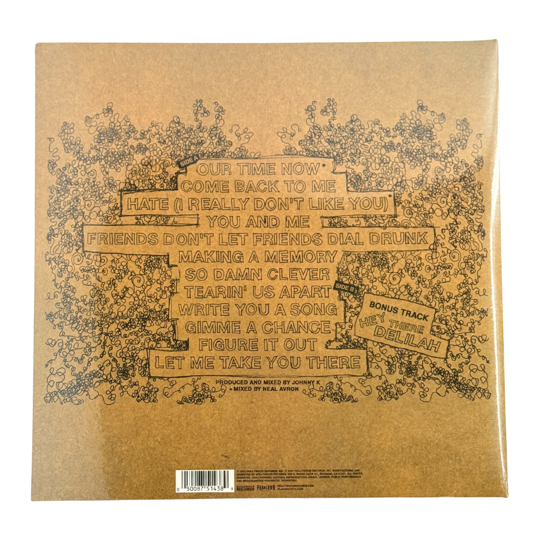 Plain White T’s – Every Second Counts (Urban Outfitters Exclusive Blue Vinyl) – Brand New Sealed LP – 2023 (Fearless Records)