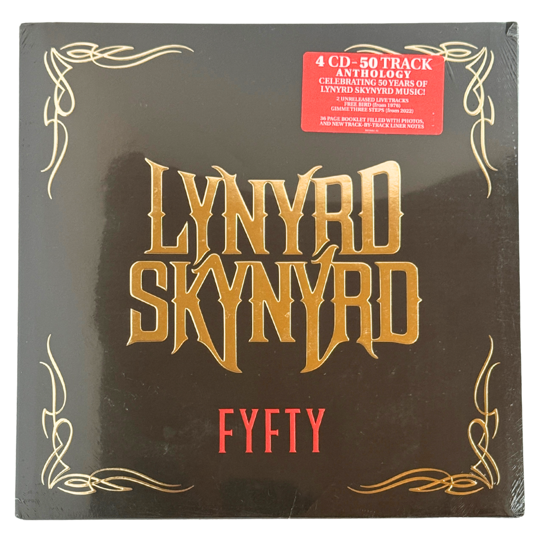 Lynyrd Skynyrd – Fyfty (50th Anniversary 4CD Anthology) – Brand New Box Set – 2023 (Geffen Records)