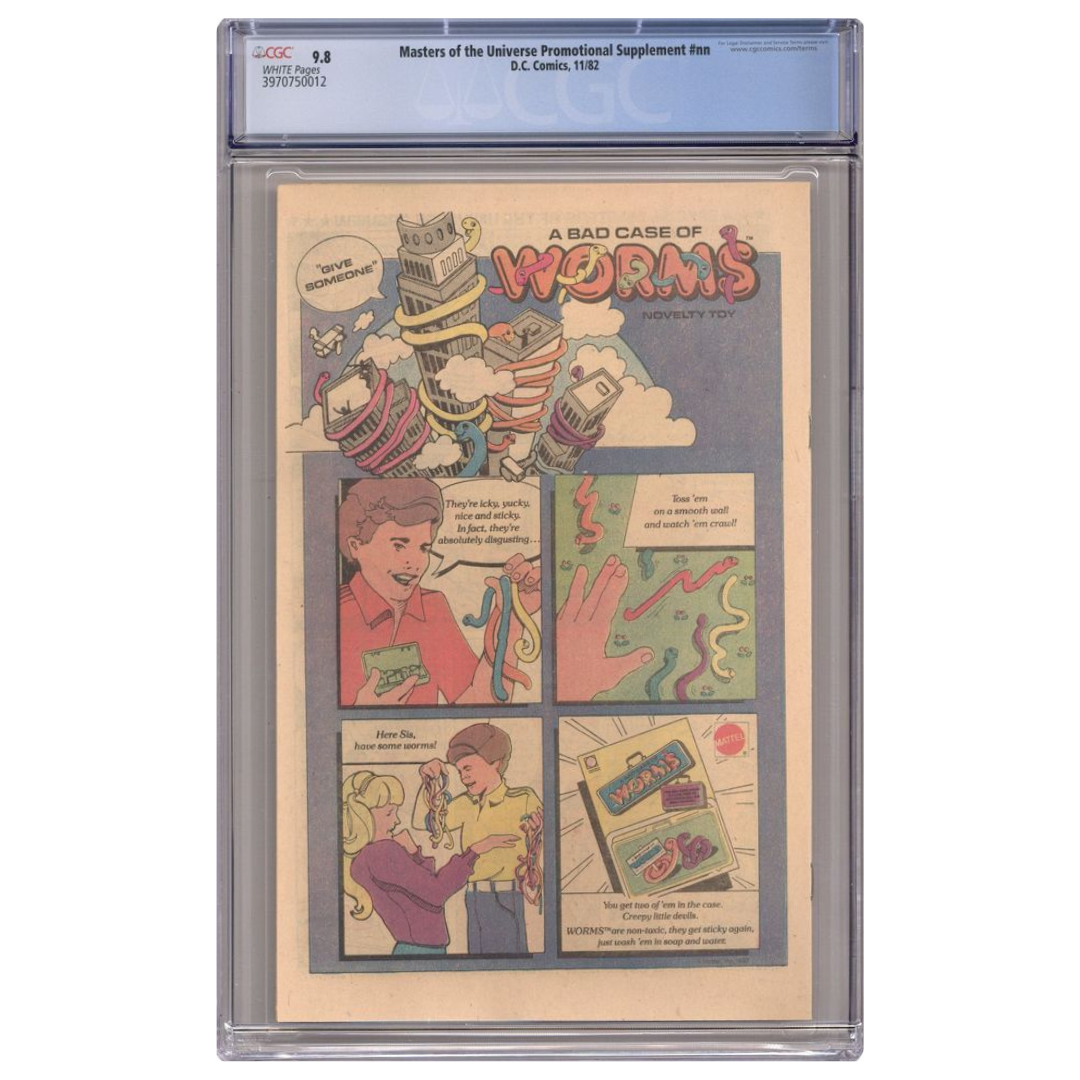 Masters of the Universe Special Preview Insert – 1982 DC Promotional Supplement – CGC 9.8 – 1982 (DC Comics)