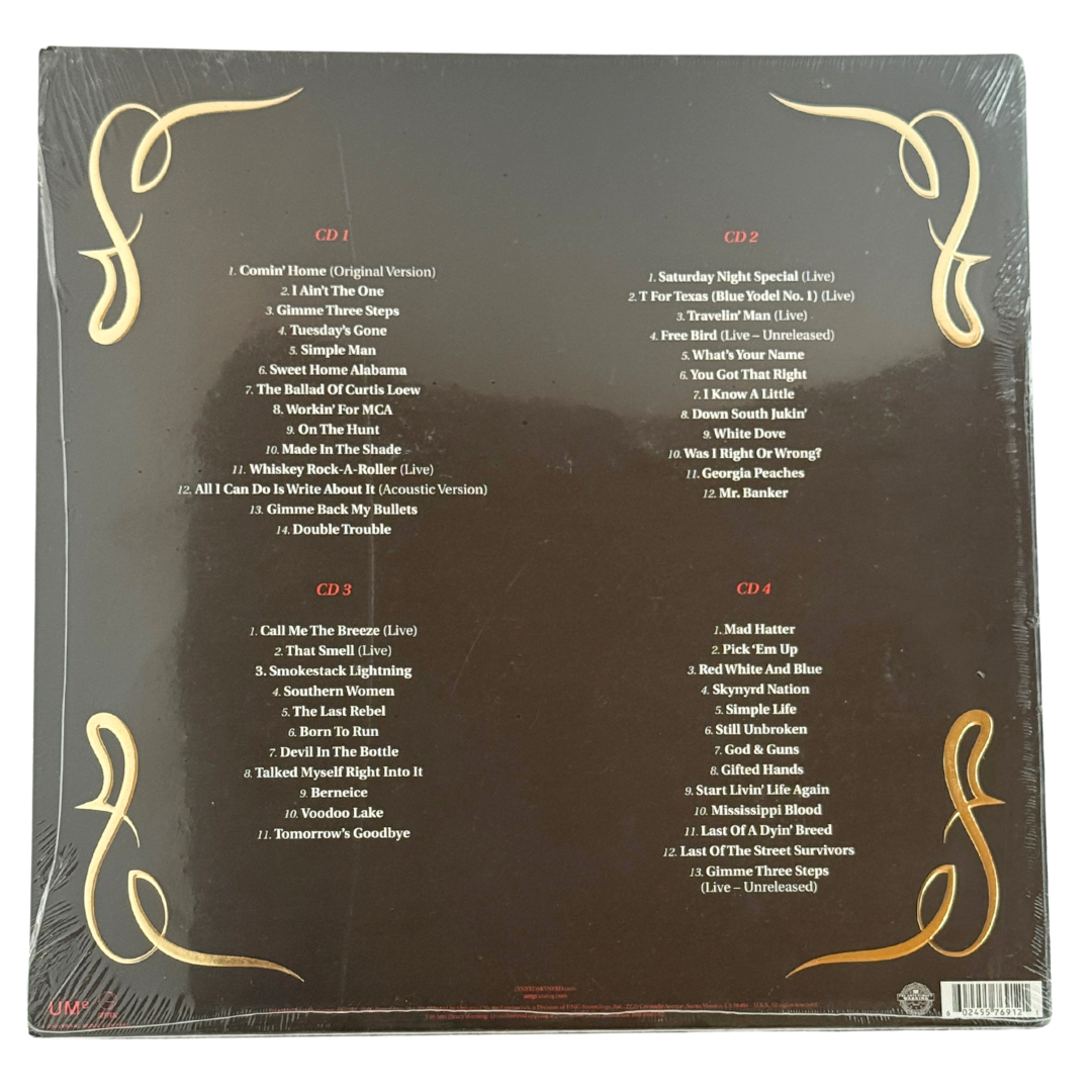 Lynyrd Skynyrd – Fyfty (50th Anniversary 4CD Anthology) – Brand New Box Set – 2023 (Geffen Records)
